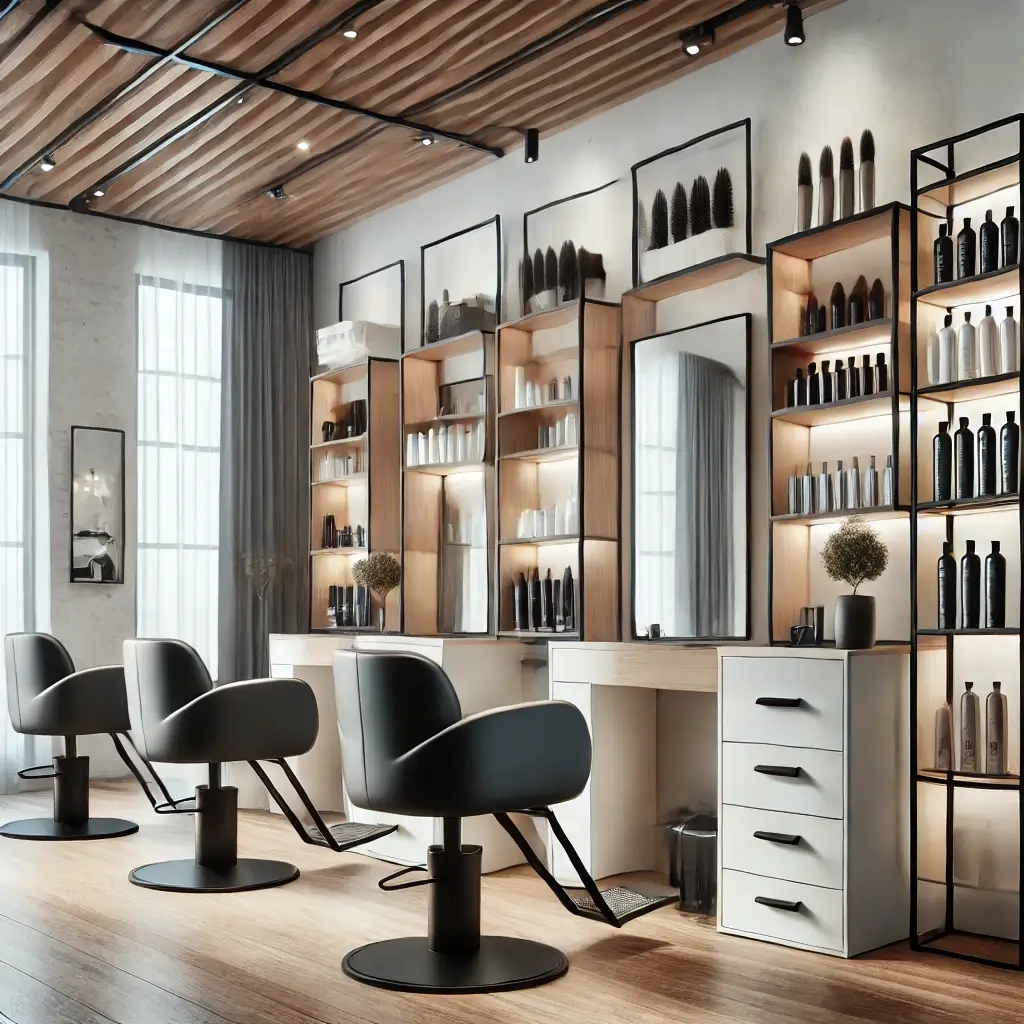 Hair Salon Renovation - Multi-Functional Furniture