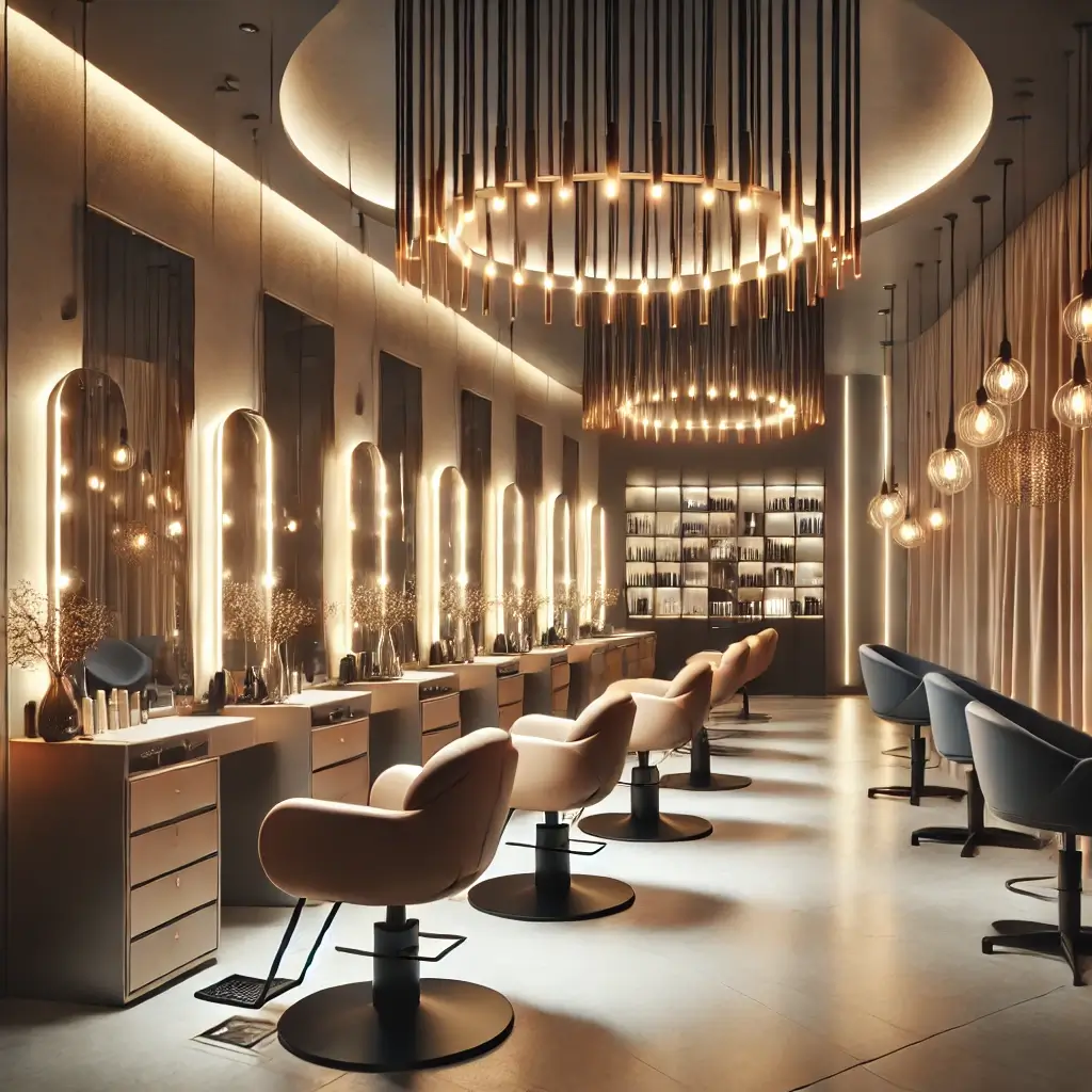 Hair Salon Renovation - Lighting