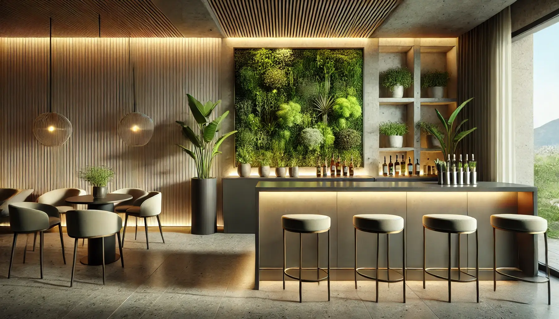 Bar Renovation - Incorporate Greenery