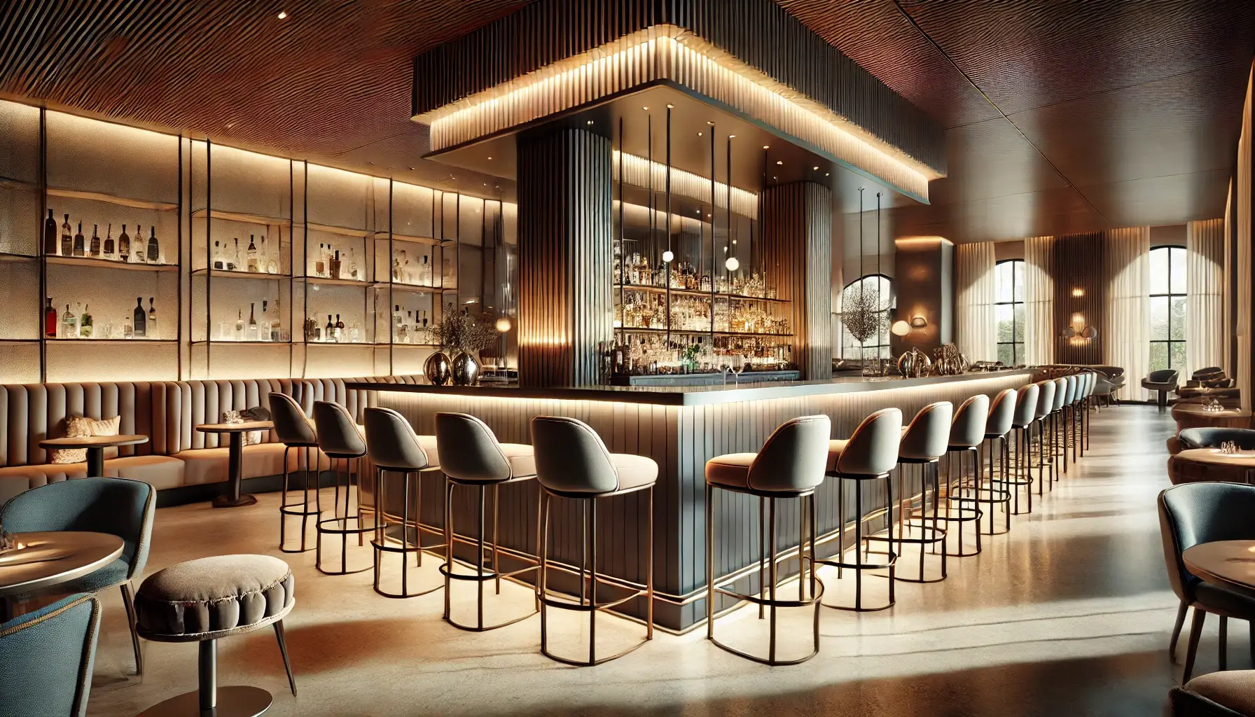 Bar Renovation - Stylish and Comfortable Seating