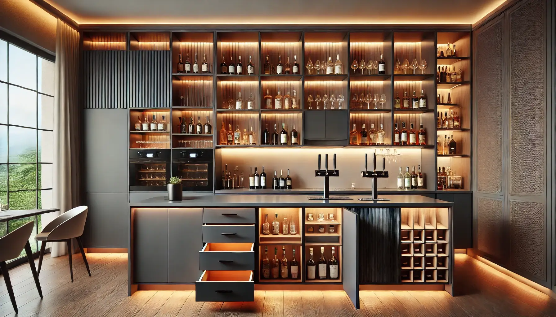 Bar Renovation - Storage and Functionality