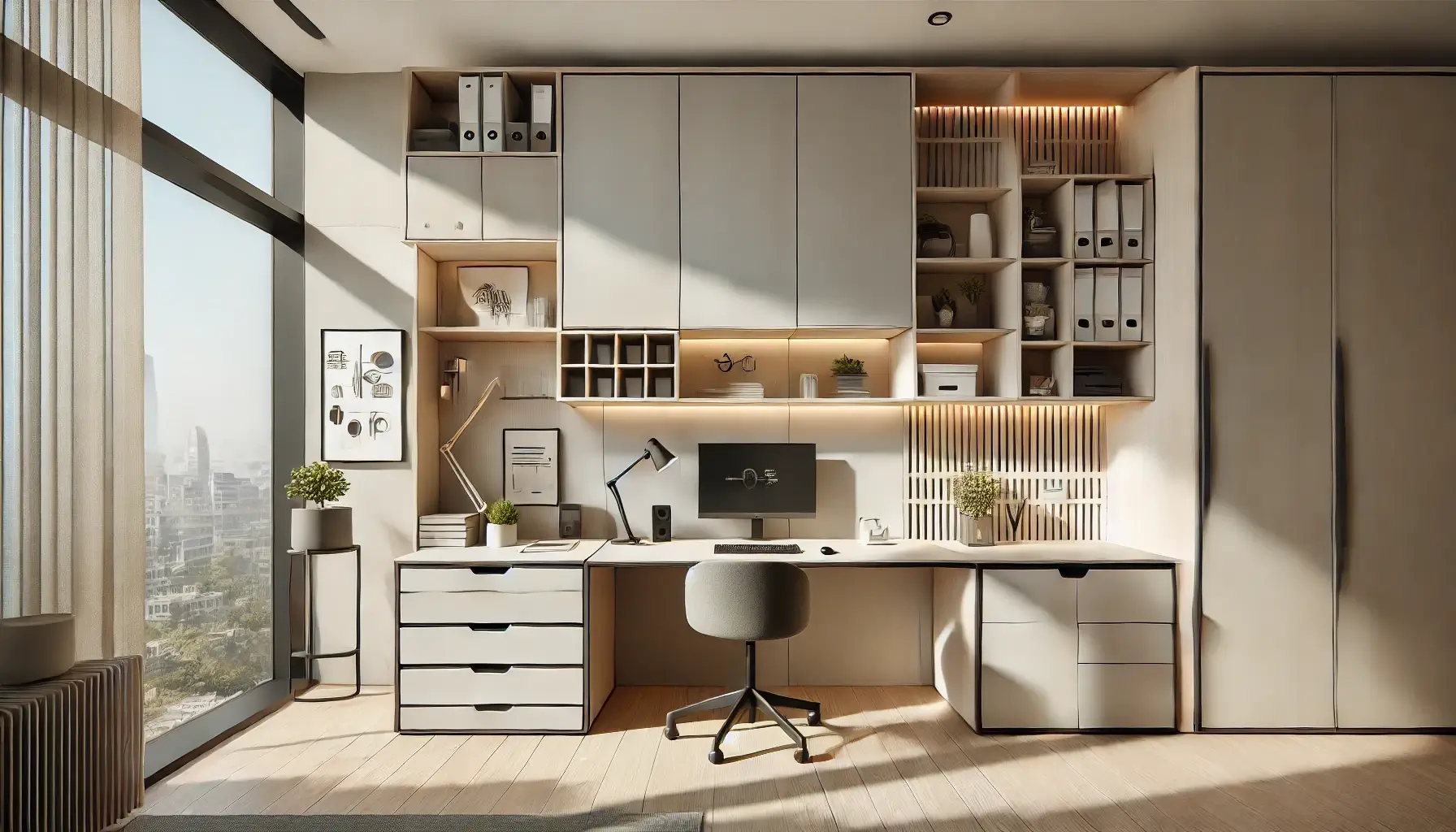 Office Renovation - Multi-Functional Furniture
